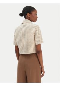 Morgan Bluzka 252-VENU.F Beżowy Regular Fit. Kolor: beżowy. Materiał: bawełna #5