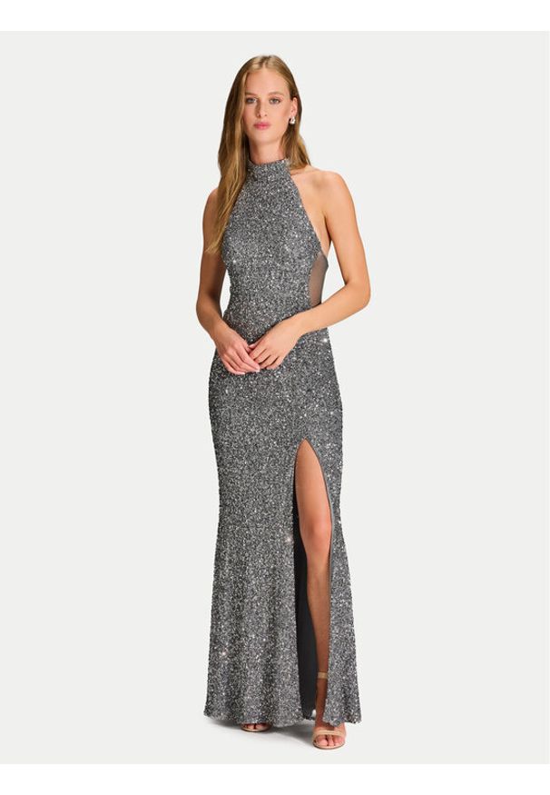 Hey Kyla Sukienka wieczorowa 5AJ006HK Zielony Slim Fit. Kolor: zielony. Materiał: syntetyk. Styl: wizytowy