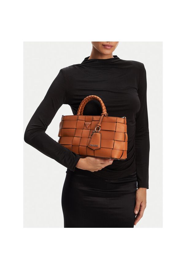 Torebka Guess. Kolor: brązowy