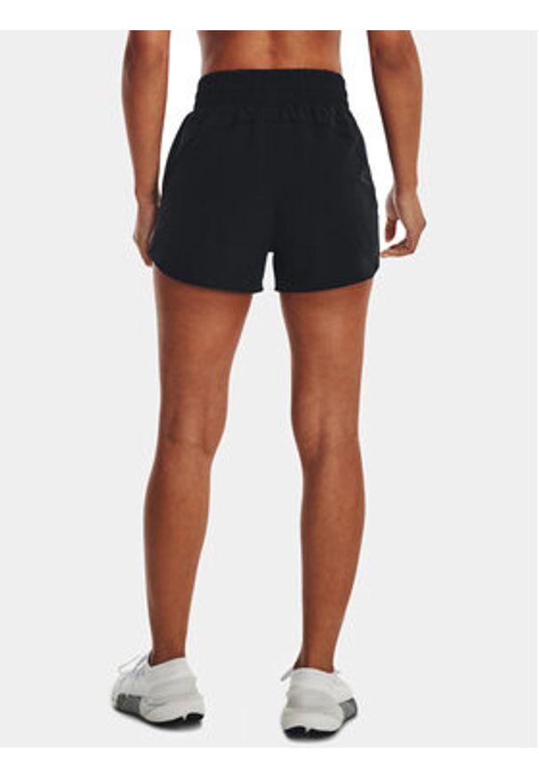 Under Armour Szorty sportowe Flex Woven Short 3In 1376935-001 Czarny Loose Fit. Kolor: czarny. Materiał: syntetyk