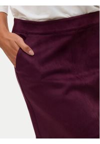 Vero Moda Spódnica mini Donnadina 10210430 Fioletowy Regular Fit. Kolor: fioletowy. Materiał: syntetyk #4