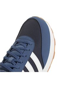 Adidas - Buty adidas Run 60s 3.0 Lifestyle Running M ID1860 niebieskie. Okazja: na co dzień. Zapięcie: sznurówki. Kolor: niebieski. Materiał: syntetyk, skóra. Szerokość cholewki: normalna. Sport: bieganie