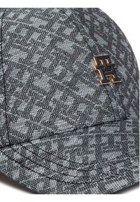 TOMMY HILFIGER - Tommy Hilfiger Czapka z daszkiem Monogram AW0AW17139 Granatowy. Kolor: niebieski. Materiał: materiał, bawełna