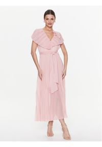 Dixie Sukienka koktajlowa A319V025A Różowy Regular Fit. Kolor: różowy. Materiał: wiskoza. Styl: wizytowy