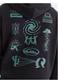 Quiksilver Bluza EQYFT05126 Czarny Comfort Fit. Kolor: czarny. Materiał: bawełna #4