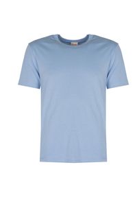 Champion T-Shirt | 210971 | Mężczyzna | Niebieski. Okazja: na co dzień. Kolor: niebieski. Materiał: bawełna. Styl: casual