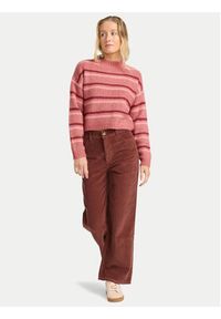 Billabong Spodnie materiałowe Be Free Cord EBJDP03002 Brązowy Wide Leg. Kolor: brązowy. Materiał: bawełna #6