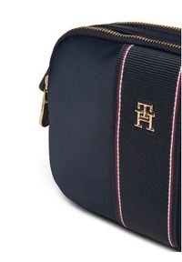 TOMMY HILFIGER - Tommy Hilfiger Torebka Poppy Camera Bag Corp AW0AW17230 Granatowy. Kolor: niebieski. Materiał: skórzane #2