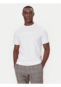 Bugatti T-Shirt 8350-85043D Biały Regular Fit. Kolor: biały. Materiał: bawełna #1