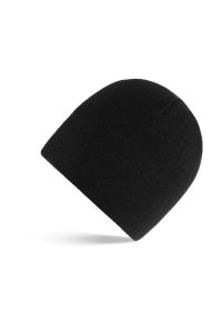 Ciepła czapka zimowa PAOLO PERUZZI BR-01-BL czarna. Kolor: czarny. Materiał: materiał. Sezon: zima. Styl: elegancki #1