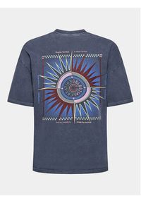 BDG Urban Outfitters T-Shirt Celestial Creation T 77171080 Niebieski Baggy Fit. Kolor: niebieski. Materiał: bawełna #2