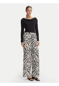 Vero Moda Spodnie materiałowe Josie 10303759 Beżowy Wide Leg. Kolor: beżowy. Materiał: wiskoza #4