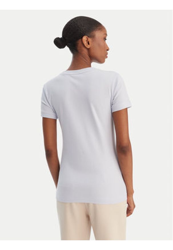 Guess T-Shirt W2YI44 J1314 Błękitny Regular Fit. Kolor: niebieski. Materiał: bawełna