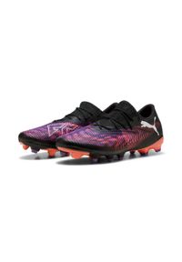 Puma - Buty piłkarskie męskie PUMA Future 8 Match Low FG/AG. Kolor: biały, czerwony, wielokolorowy, czarny. Sport: piłka nożna