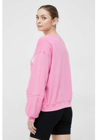 GAP bluza damska kolor różowy z nadrukiem. Kolor: różowy. Materiał: dzianina. Wzór: nadruk #2