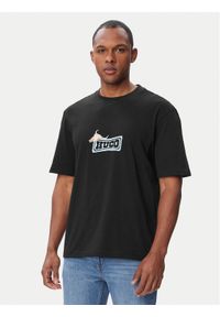 Hugo - HUGO T-Shirt Nadero 50566032 Czarny Regular Fit. Kolor: czarny. Materiał: bawełna #1