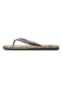 Quiksilver - Klapki dla Mężczyzn MOLOKAI RECYCLED. Okazja: na plażę. Kolor: beżowy. Materiał: guma, syntetyk, materiał. Styl: sportowy
