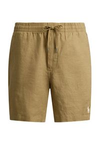 Polo Ralph Lauren Szorty materiałowe 710P08205503 Beżowy Regular Fit. Kolor: beżowy. Materiał: len #3