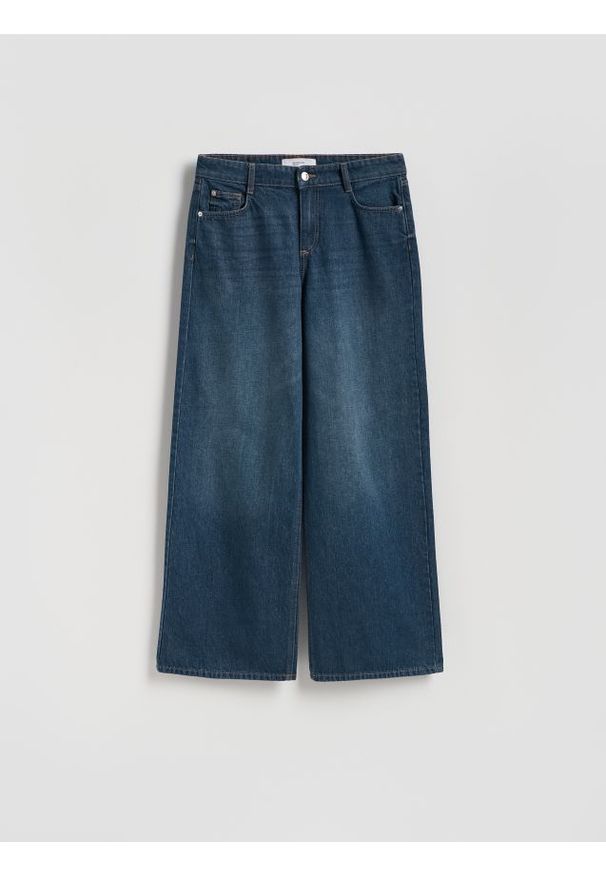 Reserved - Jeansy baggy fit - indigo jeans