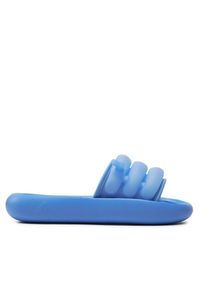 Adidas - Klapki adidas. Kolor: niebieski