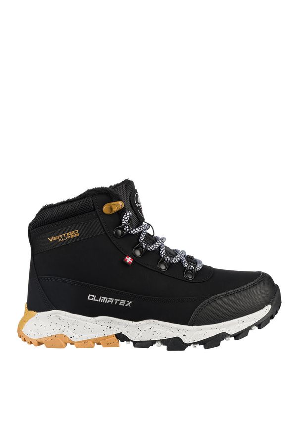 Aulp - Buty trekkingowe dziecięce AULP EVEREST wodoodporne oddychające stabilne w teren. Kolor: czarny