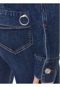 Trussardi Jeans - Trussardi Kurtka jeansowa 56S00882 Granatowy Slim Fit. Kolor: niebieski. Materiał: bawełna #2
