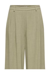 only - ONLY Spodnie materiałowe Lemmia 15370398 Zielony Regular Fit. Kolor: zielony. Materiał: wiskoza #5