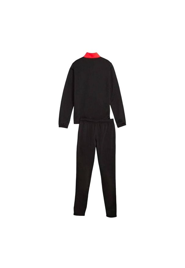 Puma - Dres Dziecięcy / Dziecięcy. Okazja: na uczelnię. Kolor: czerwony, wielokolorowy, czarny. Materiał: dresówka
