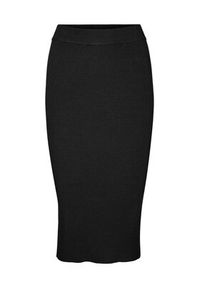 Vero Moda Spódnica ołówkowa 10290677 Czarny Slim Fit. Kolor: czarny. Materiał: syntetyk #2