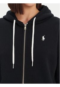 Polo Ralph Lauren Bluza 211943008003 Czarny Relaxed Fit. Typ kołnierza: polo. Kolor: czarny. Materiał: bawełna #8