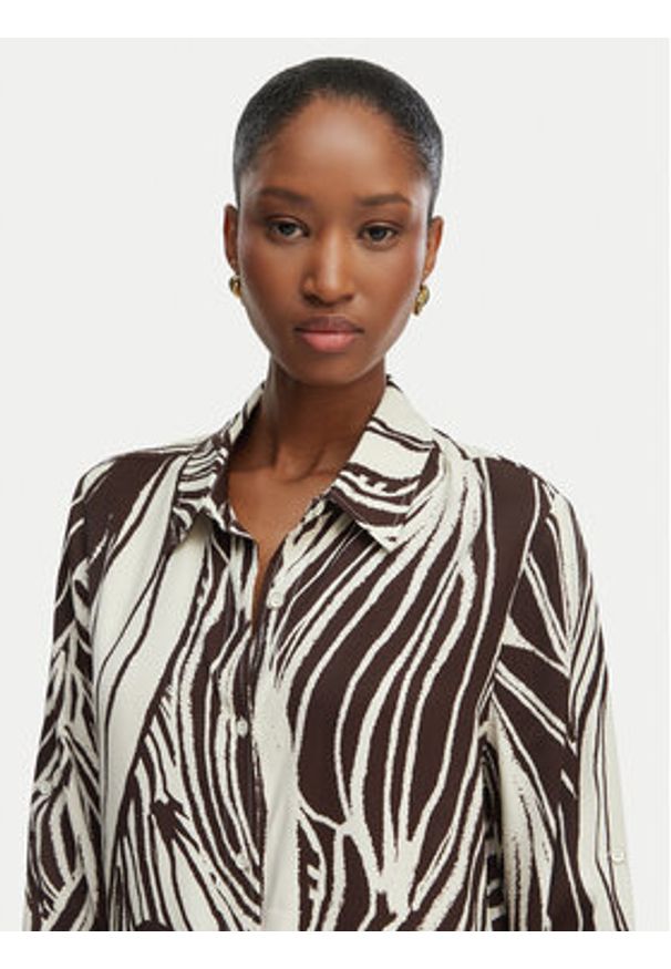 Guess Koszula W6GH52 W1975 Kolorowy Regular Fit. Materiał: wiskoza. Wzór: kolorowy