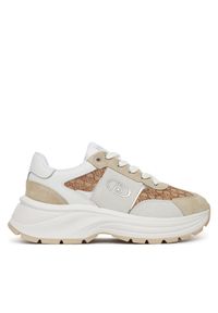 Sneakersy Liu Jo. Kolor: beżowy