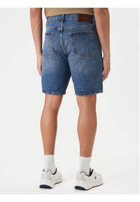 TOMMY HILFIGER - Tommy Hilfiger Szorty jeansowe Dover MW0MW42557 Niebieski Regular Fit. Kolor: niebieski. Materiał: bawełna #4