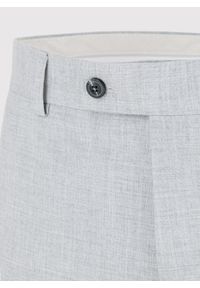 Pako Lorente - PAKO LORENTE – Spodnie garniturowe w kolorze jasnoszarym. Kolor: szary. Materiał: poliester, elastan, wiskoza. Styl: elegancki #5