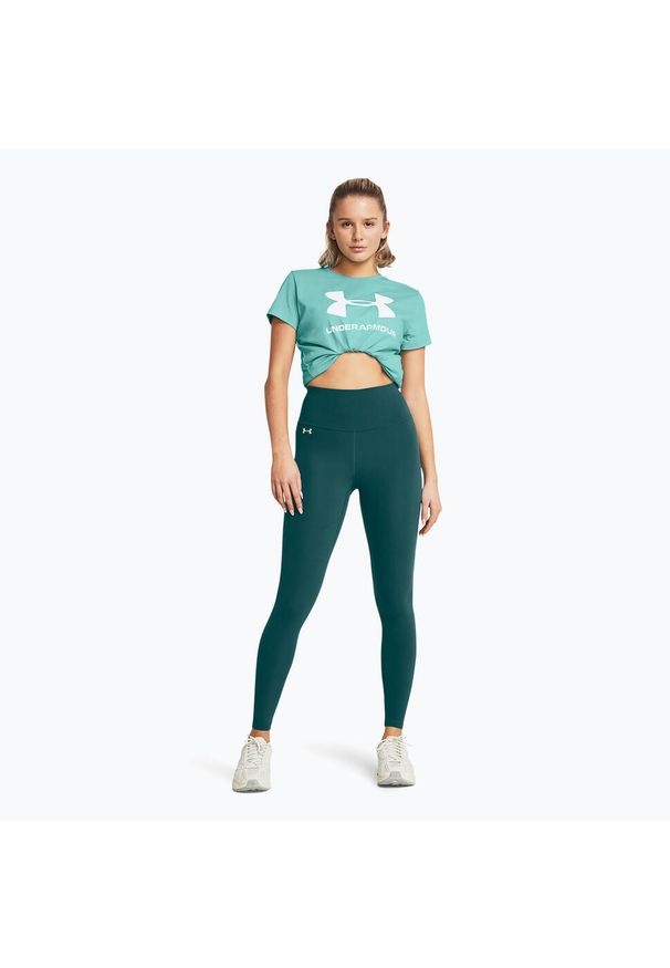 Legginsy damskie Under Armour Motion. Kolor: zielony. Sport: fitness