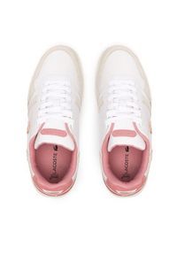 Lacoste Sneakersy T-Clip 747SFA0082 Biały. Kolor: biały