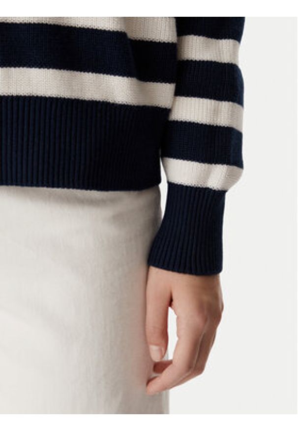 Tommy Jeans Sweter DW0DW22928 Granatowy Regular Fit. Kolor: niebieski. Materiał: bawełna