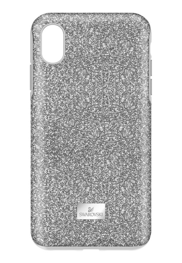 Swarovski - Etui na telefon HIGH IPXS MAX. Kolor: srebrny. Materiał: syntetyk, materiał. Wzór: gładki