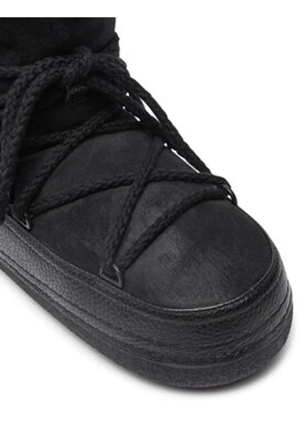 Inuikii Śniegowce Classic 55101-001 Czarny. Kolor: czarny. Materiał: skóra, zamsz