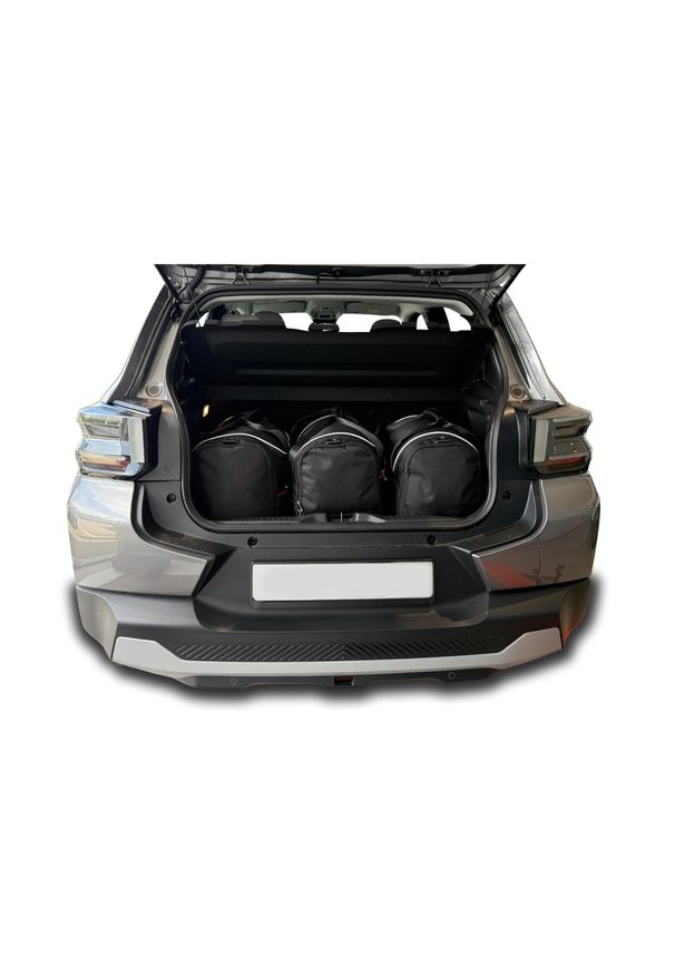 KJUST - Torby Do Bagażnika Citroen E-C3 Hatchback Ev 2023+ 3Szt Kjust. Kolor: czarny. Styl: sportowy