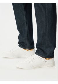 Versace Jeans Couture Sneakersy 80YA3SD6 ZPB85 Biały. Kolor: biały. Materiał: skóra #5