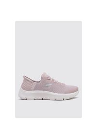 skechers - Tenisówki Skechers Model Slip-ins Go Walk Flex Kolor Rose. Kolor: różowy. Materiał: tkanina