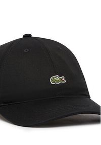 Lacoste Czapka z daszkiem RK0491 Czarny. Kolor: czarny. Materiał: bawełna #3