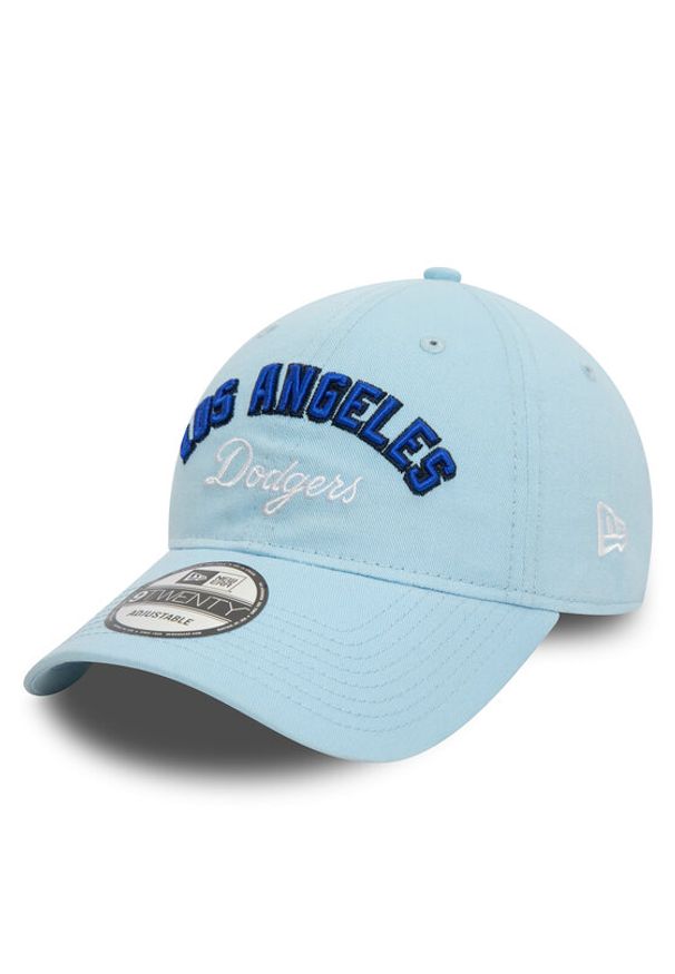 New Era Czapka z daszkiem Mlb Wordmark 920 La Dodgers 60503494 Niebieski. Kolor: niebieski. Materiał: materiał