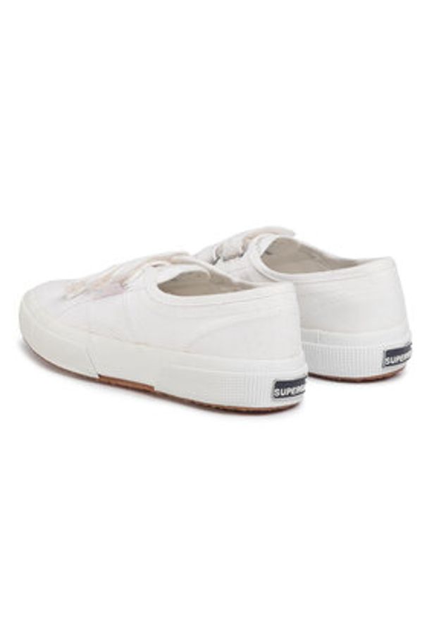 Superga Tenisówki 2750 Cot3velu S00BN20 Biały. Kolor: biały. Materiał: materiał