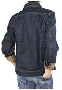 Lee - MĘSKA KURTKA JEANSOWA LEE RIDER JACKET DEADSTOCK L888ACPL. Materiał: jeans