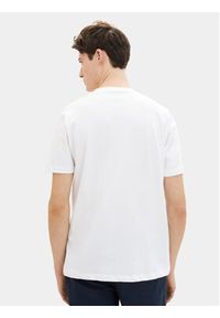 Tom Tailor Denim T-Shirt 1040838 Biały Regular Fit. Kolor: biały. Materiał: bawełna #4