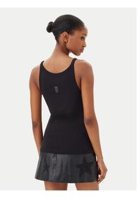 One Teaspoon Top Fine 26605 Czarny Slim Fit. Kolor: czarny. Materiał: bawełna #4