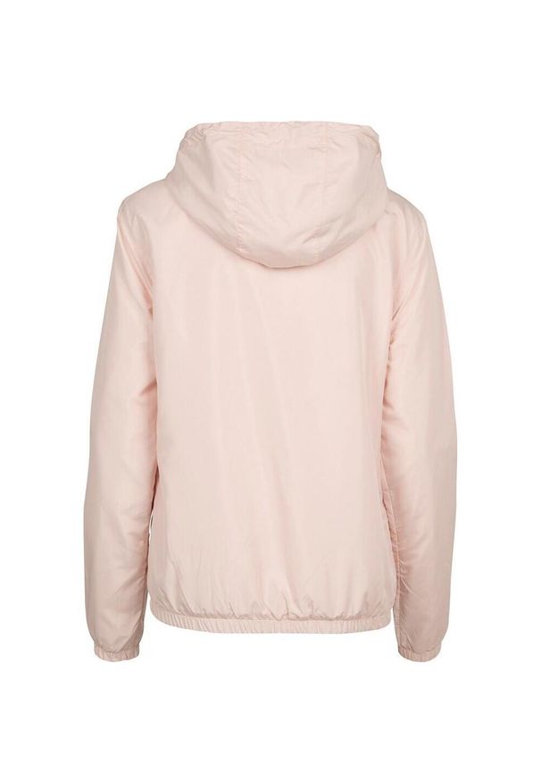 BUILD YOUR BRAND - Kurtka Damska Basic Water Repellent Pull Over Jacket. Kolor: różowy