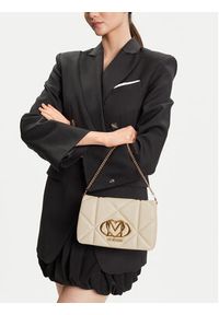 Love Moschino - LOVE MOSCHINO Torebka JC4043PP1NLC0110 Beżowy. Kolor: beżowy. Materiał: skórzane #3